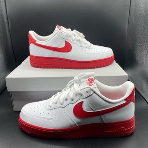 Air Force 1 Low “White Red Sole”